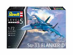 Su-33 Flanker D Sukhoi Model Uçak - 1/72 - 3911