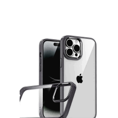 İphone 15 Pro Max Razer Lensli Silikon - Siyah