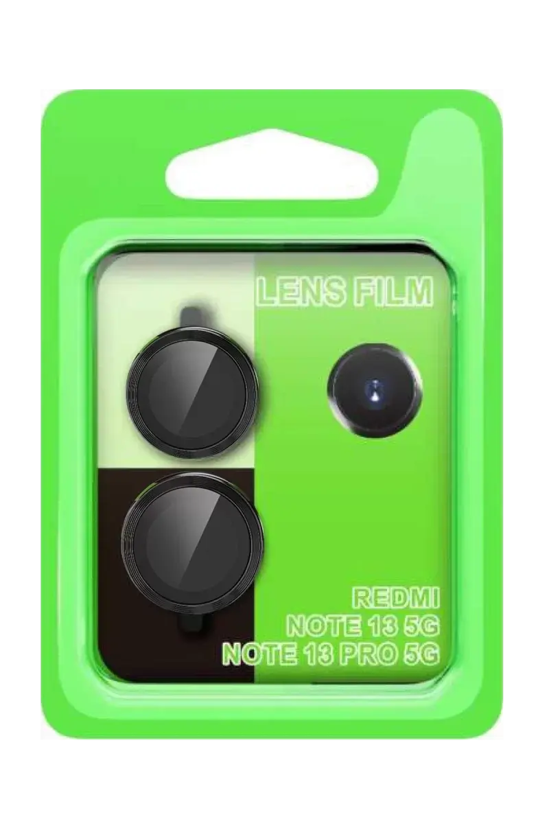 Newface Xiaomi Redmi Note 13 Pro 5g Raze Metal Kamera Lens - Siyah