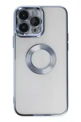 Newface Apple İphone 14 Pro Max Kılıf Slot Silikon - Sierra Blue