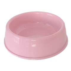 Markapet Kedi Köpek Plastik Mama Ve Su Kabı 20 cm - 200 ml Pembe