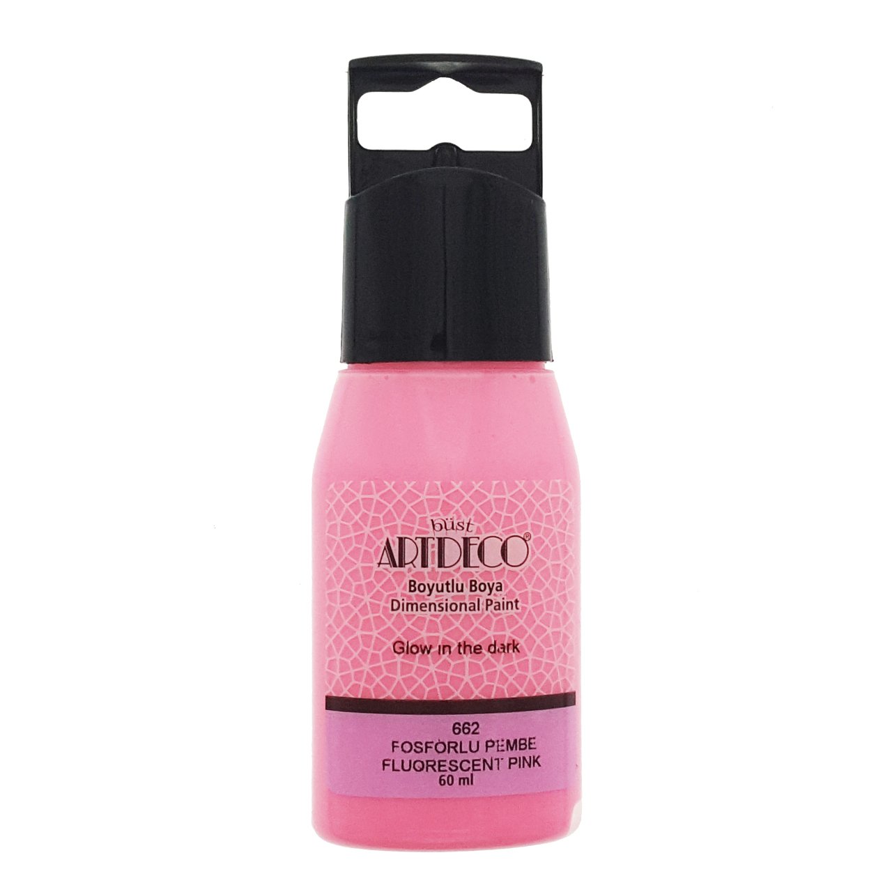 Boyutlu Boya - Fosforlu Pembe - 60ml