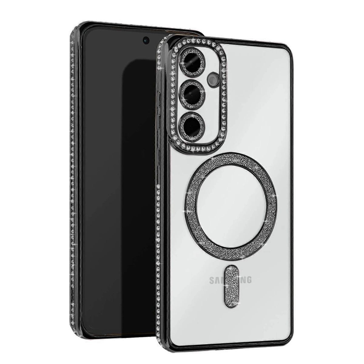 Samsung Galaxy S25 Edge Joke Simli Magneticsafe Kılıf - Siyah
