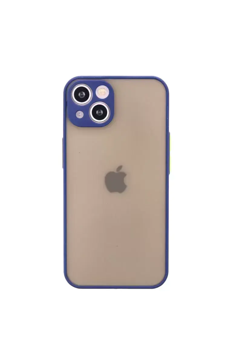 Newface İphone 13 Mini Kılıf Montreal Silikon Kapak - Lacivert