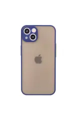 Newface İphone 13 Mini Kılıf Montreal Silikon Kapak - Lacivert