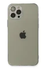 Newface İphone 12 Pro Kılıf Fly Lens Silikon - Şeffaf