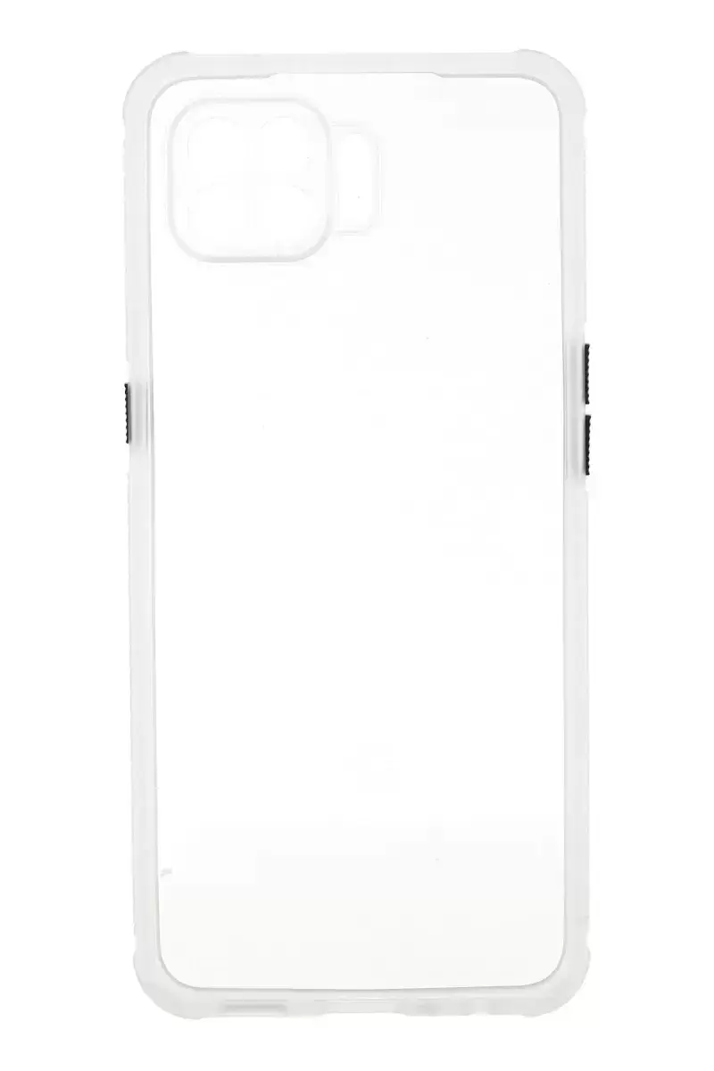 Newface Oppo Reno 4 Lite Kılıf Miami Şeffaf Silikon - Şeffaf