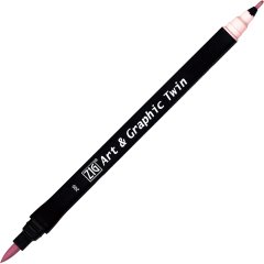 Art & Graphic Twin - Sugared Almond Pink - 200
