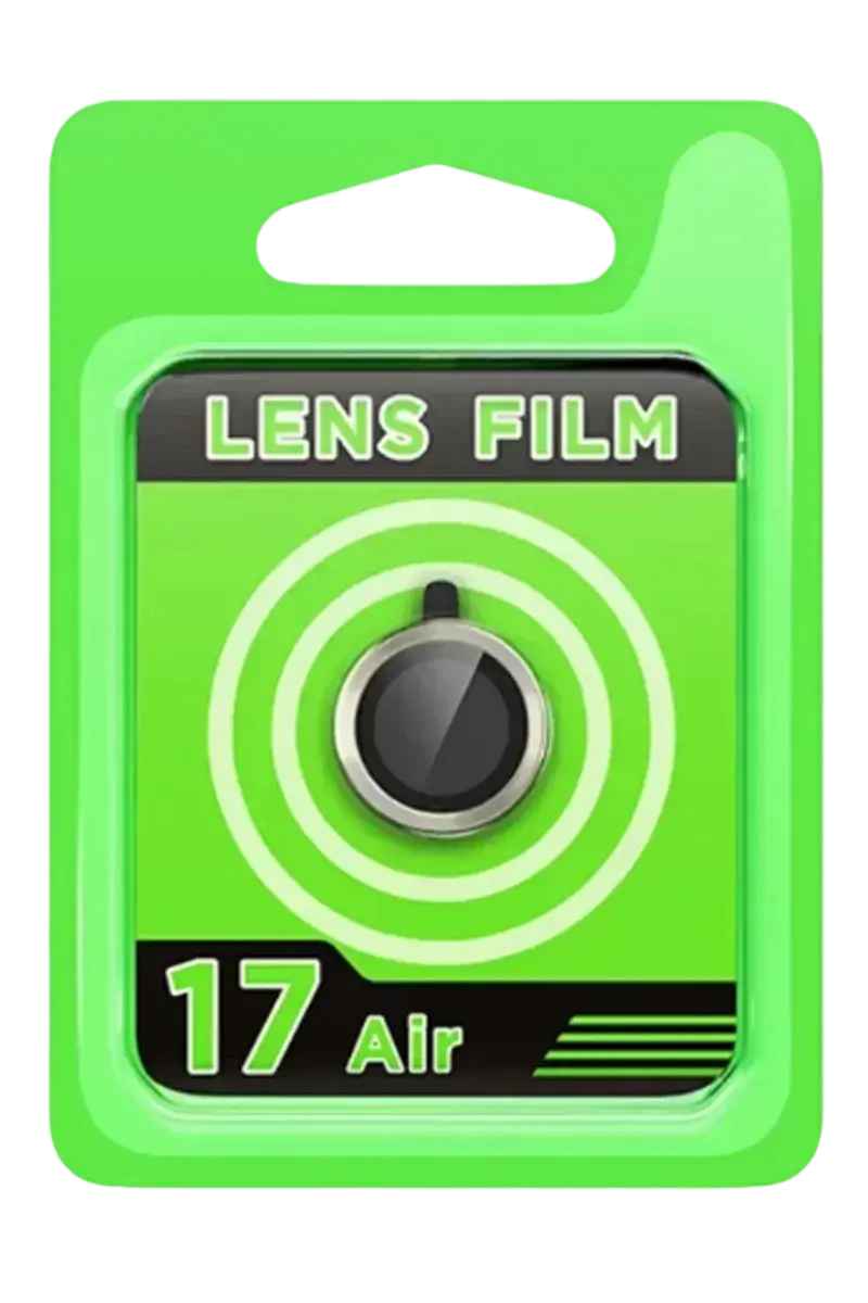 Newface Apple İphone 17 Air Raze Metal Kamera Lens - Gold