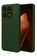 Newface Xiaomi Mi 15t Pro Nano İçi Kadife Silikon - Koyu Yeşil