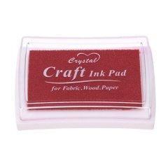 Craft İnk Pad Kırmızı Stamp