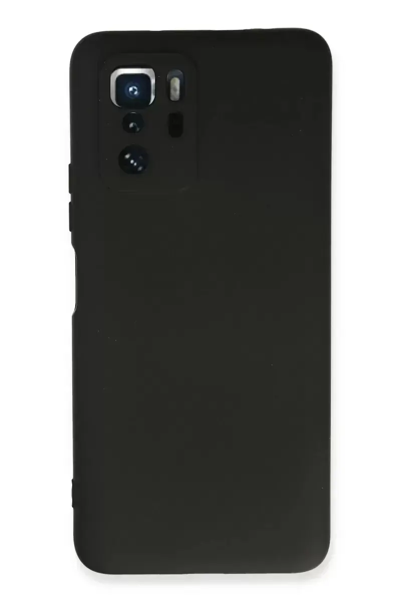 Newface Xiaomi Poco X3 Gt Kılıf Nano İçi Kadife Silikon - Siyah