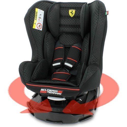 Ferrari Titan 0-18 Kg İsofixli 360 Derece Dönebilen Oto Koltuğu - Siyah