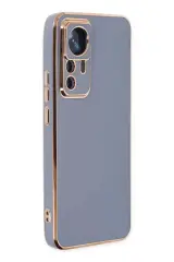 Newface Xiaomi Mi 12t Pro Kılıf Volet Silikon - Mavi
