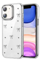 Newface Apple İphone 12 Fiyonk Desenli Kapak - Desen 5