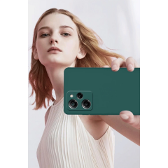 Xiaomi Poco X5 Pro 5g Nano İçi Kadife Silikon - Koyu Yeşil