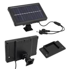 Powermaster Xf-707-2 Kumandalı Solarlı 2 Lambalı Projektör