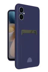 Newface Samsung Galaxy A05 Kelvin Kartvizitli Silikon - Lacivert