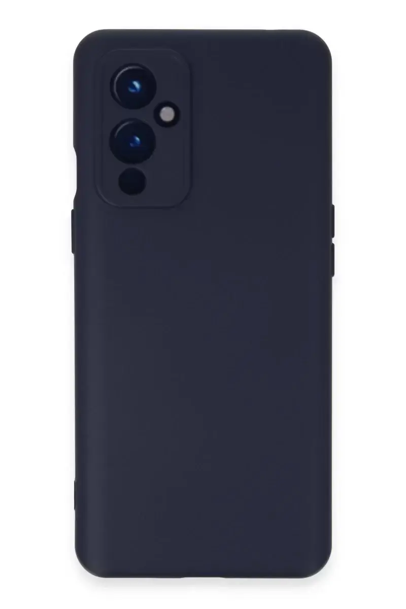 Newface One Plus 9 Kılıf Nano İçi Kadife Silikon - Lacivert