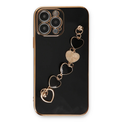 İphone 14 Pro Kılıf Esila Silikon - Siyah
