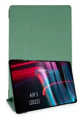 Newface İpad Air 5 (2022) Kılıf Tablet Smart Kılıf - Koyu Yeşil
