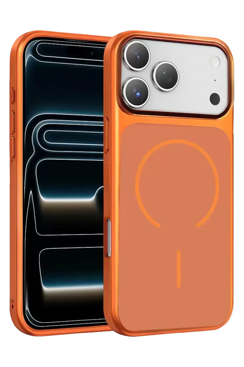 Joko Apple İphone 17 Pro Rush Magsafe Kapak - Turuncu