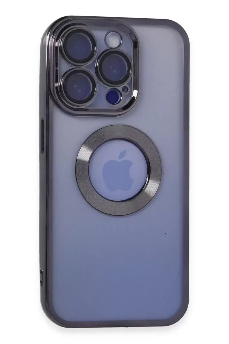 Newface Apple İphone 15 Pro Kılıf Slot Silikon - Mor