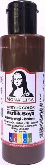 Akrilik Boya 70ml Kahverengi