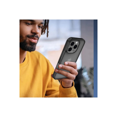 İphone 16 Pro Kılıf Elegant Kapak - Lacivert