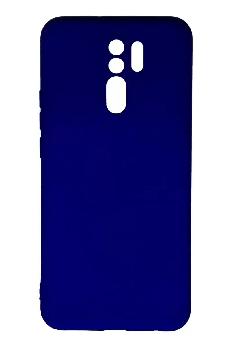 Newface Xiaomi Redmi 9 Kılıf Nano İçi Kadife Silikon - Lacivert
