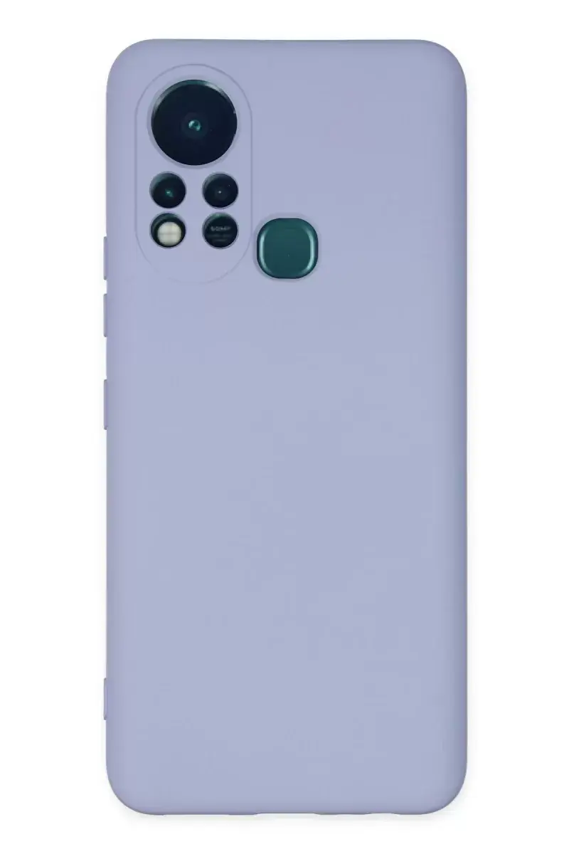 Newface İnfinix Hot 11s Kılıf Nano İçi Kadife Silikon - Lila