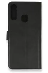 Newface Samsung Galaxy A20s Kılıf Trend S Plus Kapaklı Kılıf - Siyah