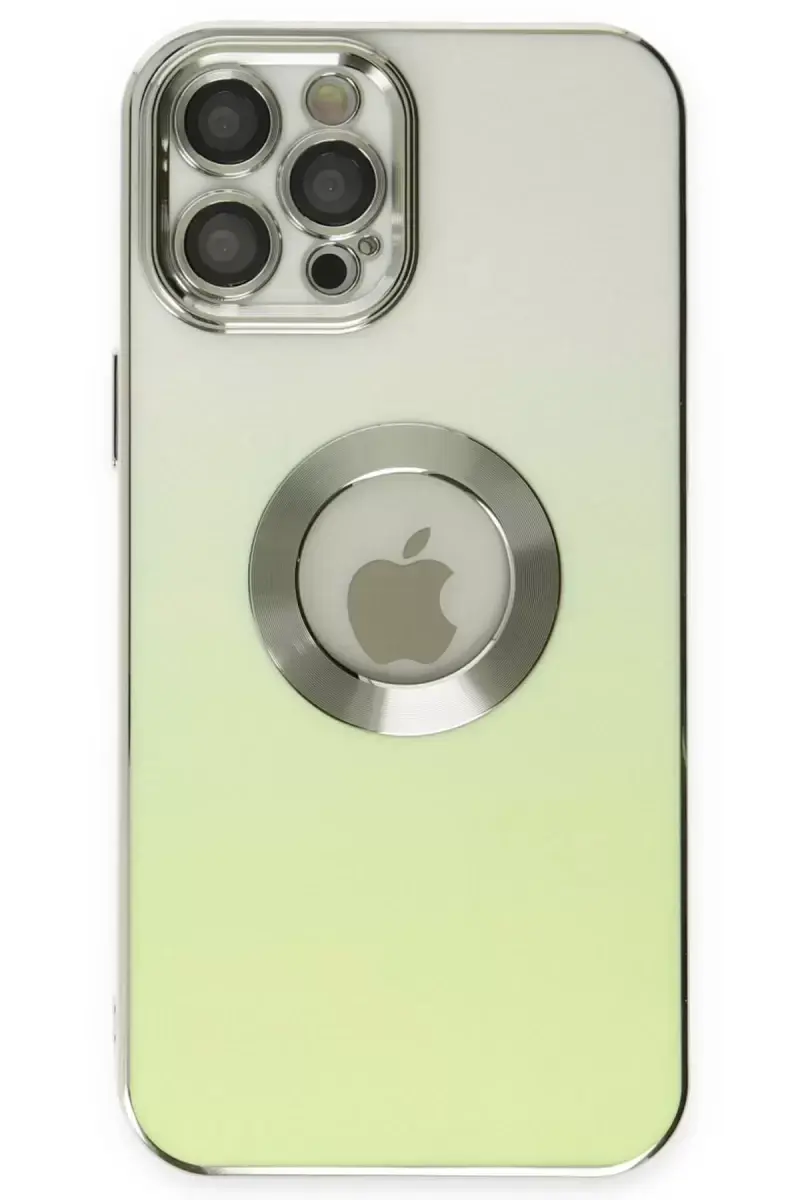 Newface Apple İphone 12 Pro Max Kılıf Best Silikon - Yeşil