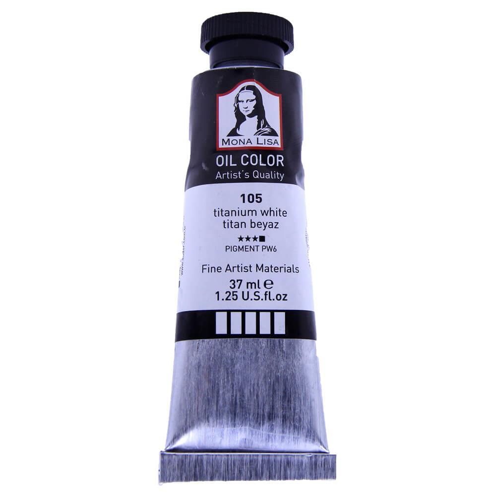 Mona Lisa Yağlı Boya 37ml N:105 Titanium White