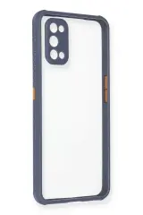 Newface Realme 7 Pro Kılıf Miami Şeffaf Silikon - Gri