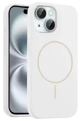 Joko Apple İphone 15 Kılıf Jully Magsafe Kapak - Beyaz