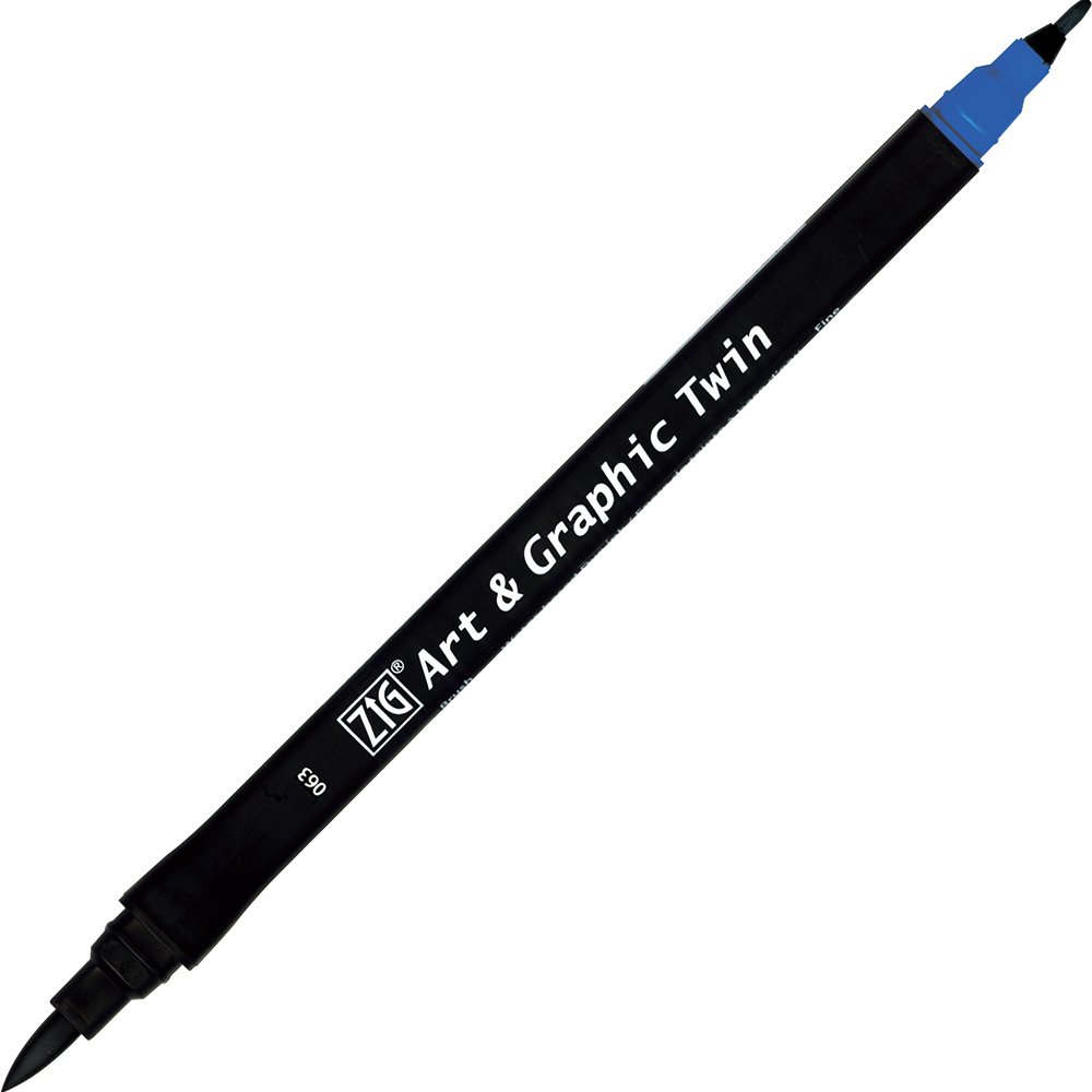 Art & Graphic Twin - Dull Blue - 063