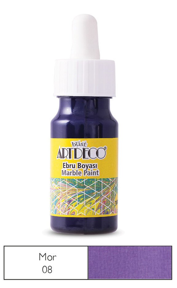Ebru Boyası 30ml - Mor