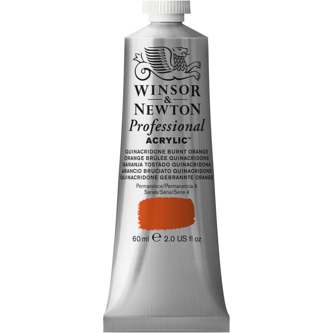 Profesyonel Akrilik Boya 60ml Seri 4 N:549 Quinacridone Burnt Orange