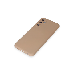 Samsung Galaxy M14 5g Kılıf Nano İçi Kadife Silikon - Pudra