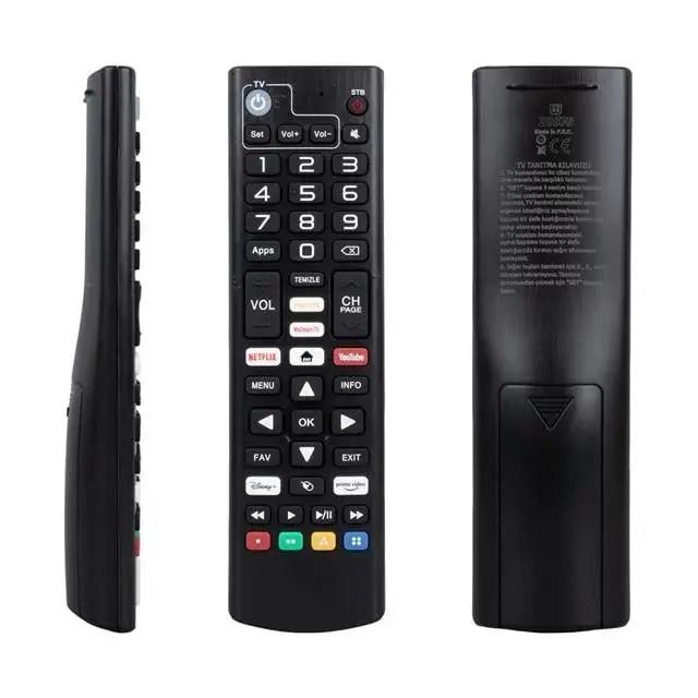 Dreamstar Android Netflix-youtube-prime Video Tuşlu Tv Uyumlu Uydu Kumandası