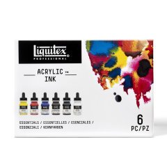 Airbrush Akrilik Mürekkep Seti 6x30ml
