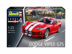 Dodge Viper Gts Model Araba- 1/25 - 7040