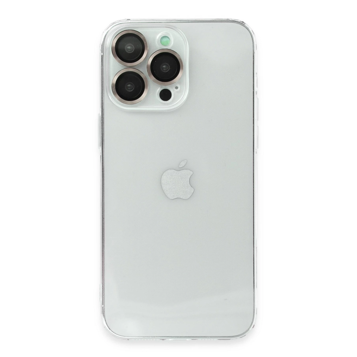 İphone 13 Pro Kılıf Luko Lens Silikon -yeşil