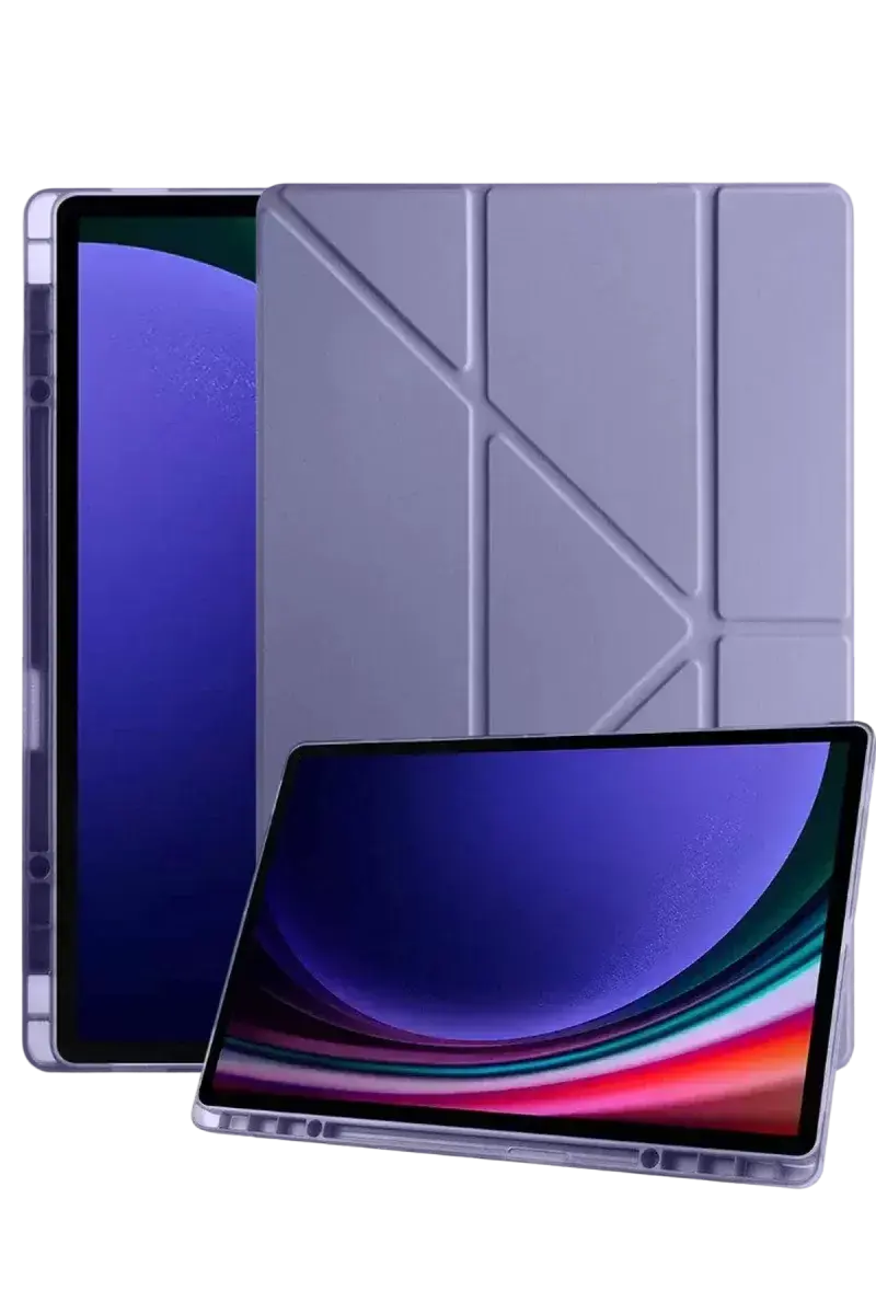 Newface Samsung Galaxy Tab A11 Plus Kalemlikli Mars Tablet Kılıfı - Lavender