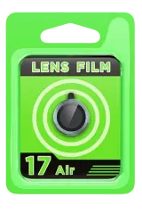 Newface Apple İphone 17 Air Raze Metal Kamera Lens - Mavi