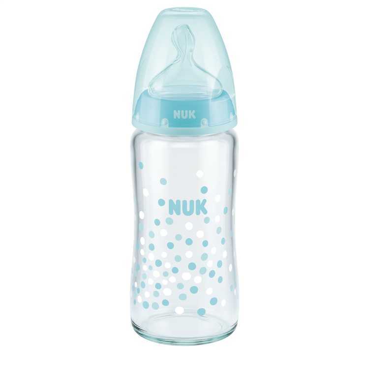 First Choice+ Cam Biberon 240ml No:1 (0-6 Ay, Orta Delik)