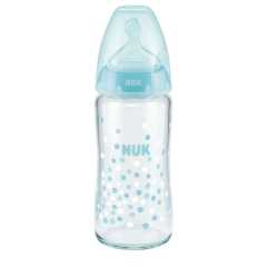 First Choice+ Cam Biberon 240ml No:1 (0-6 Ay, Orta Delik)