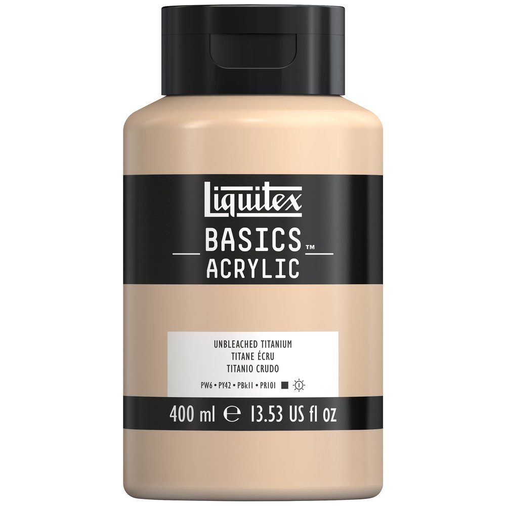 Basics Akrilik 400ml N:728 Unblached Titanium