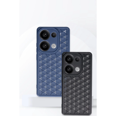 Xiaomi Redmi Note 13 Pro 4g Kılıf Petek Silikon Kapak - Koyu Yeşil